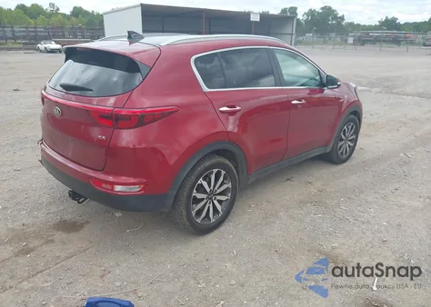 2017 Kia Sportage Ex z USA, uszkodzony, nr VIN KNDPNCAC1H7052587